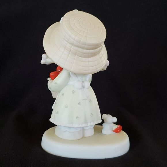 Vintage 1996 Precious Moments “Happiness to the Core” Porcelain Figurine #261378 - Picture 3 of 7